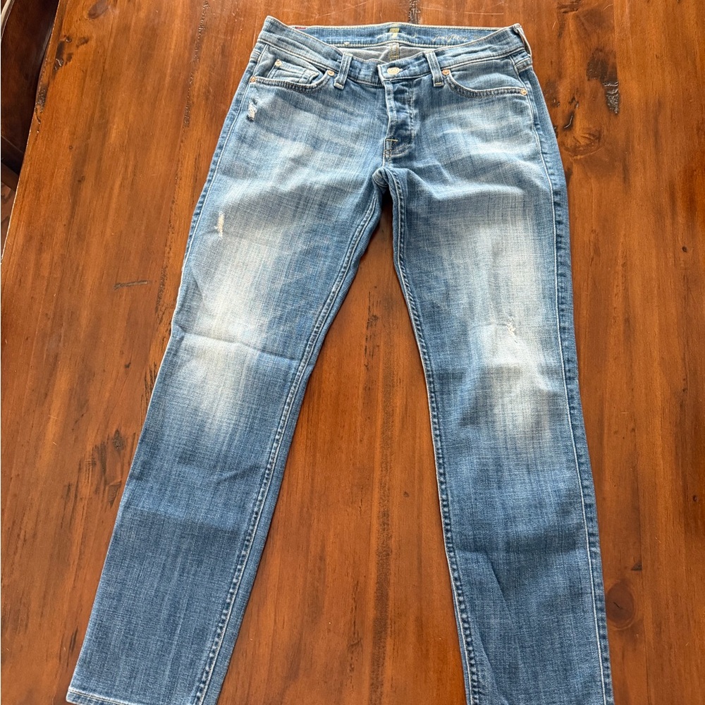 7 For All Mankind Classic Blue Jeans